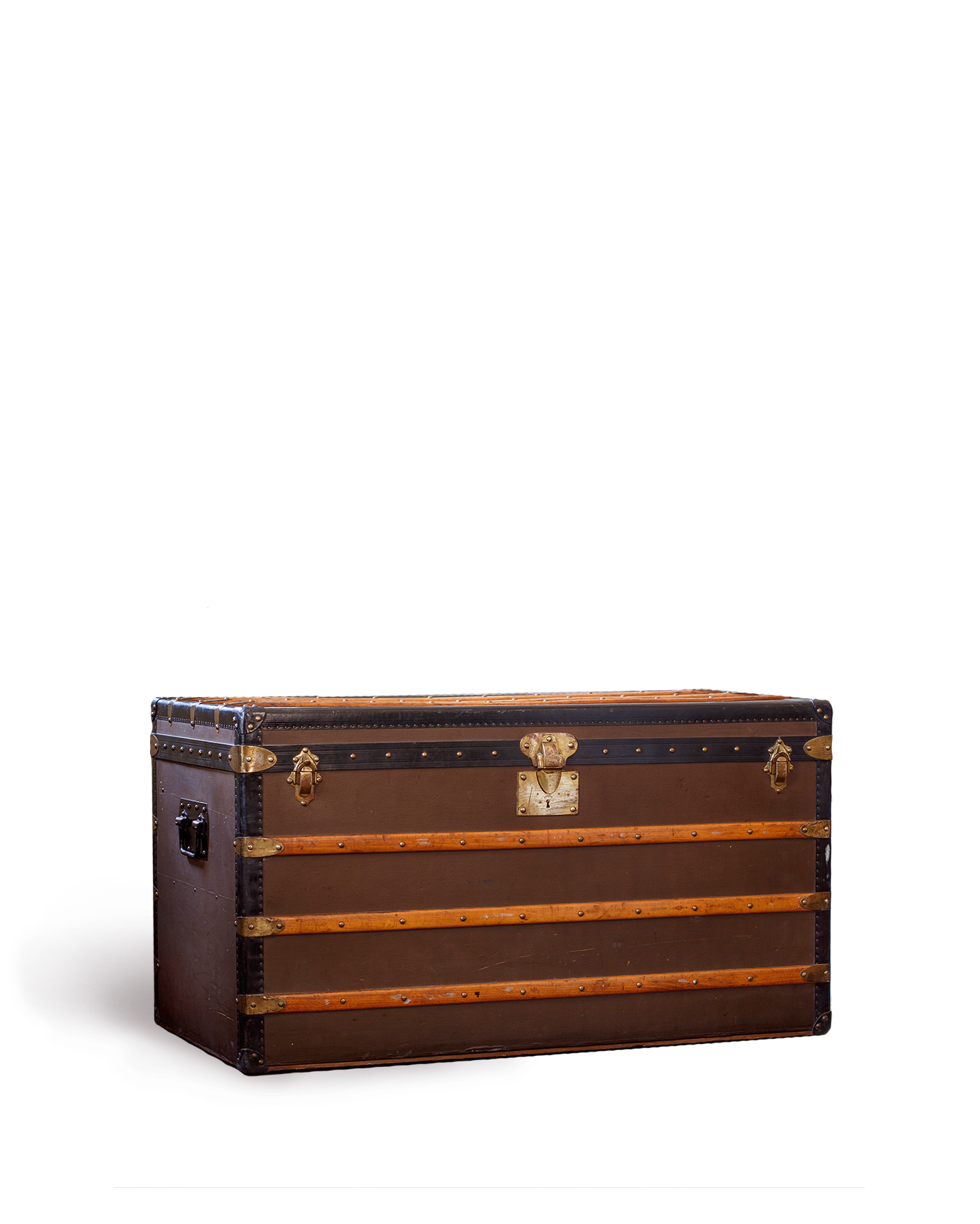 Vintage Oversize Steamer Trunk