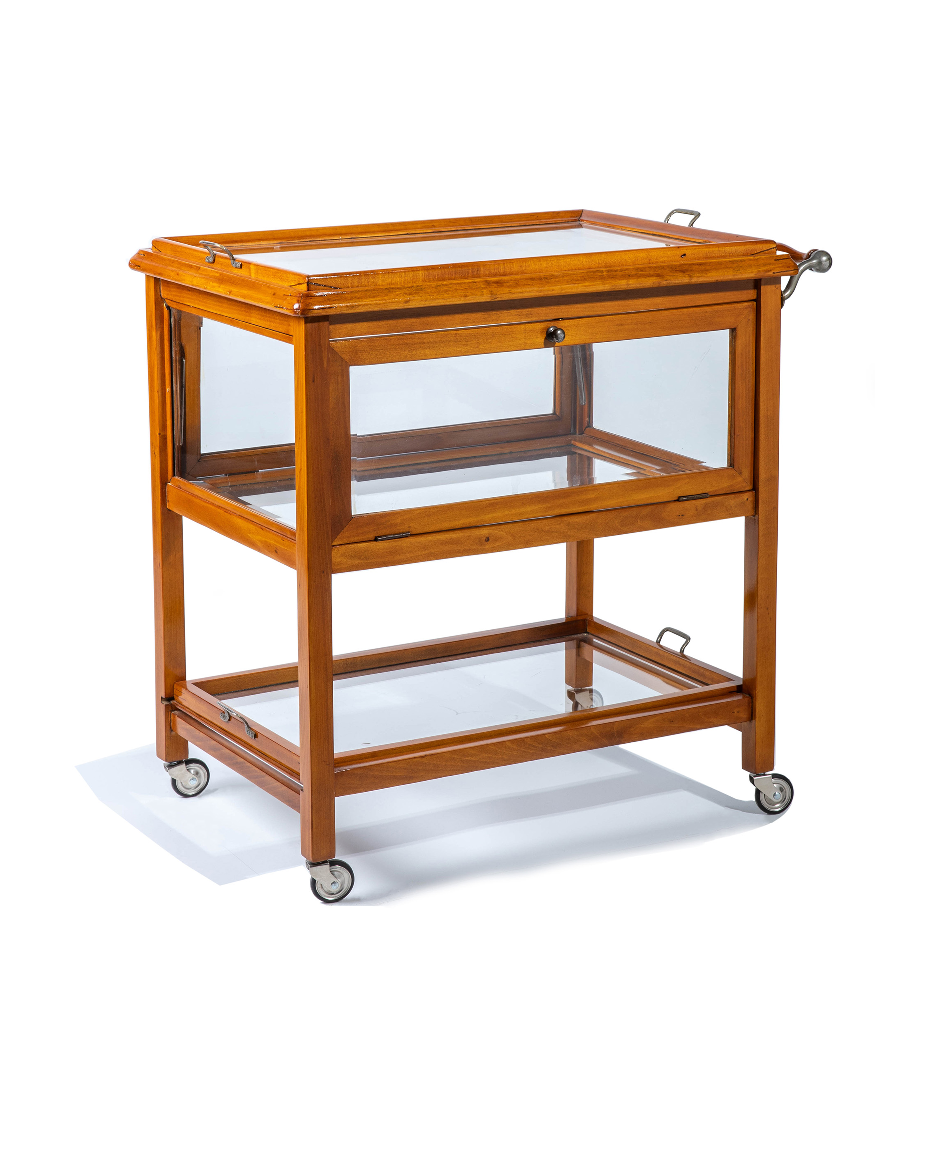 Wood Bar Cart