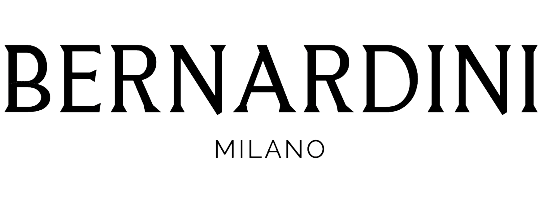 Black Bernardini Milano logo