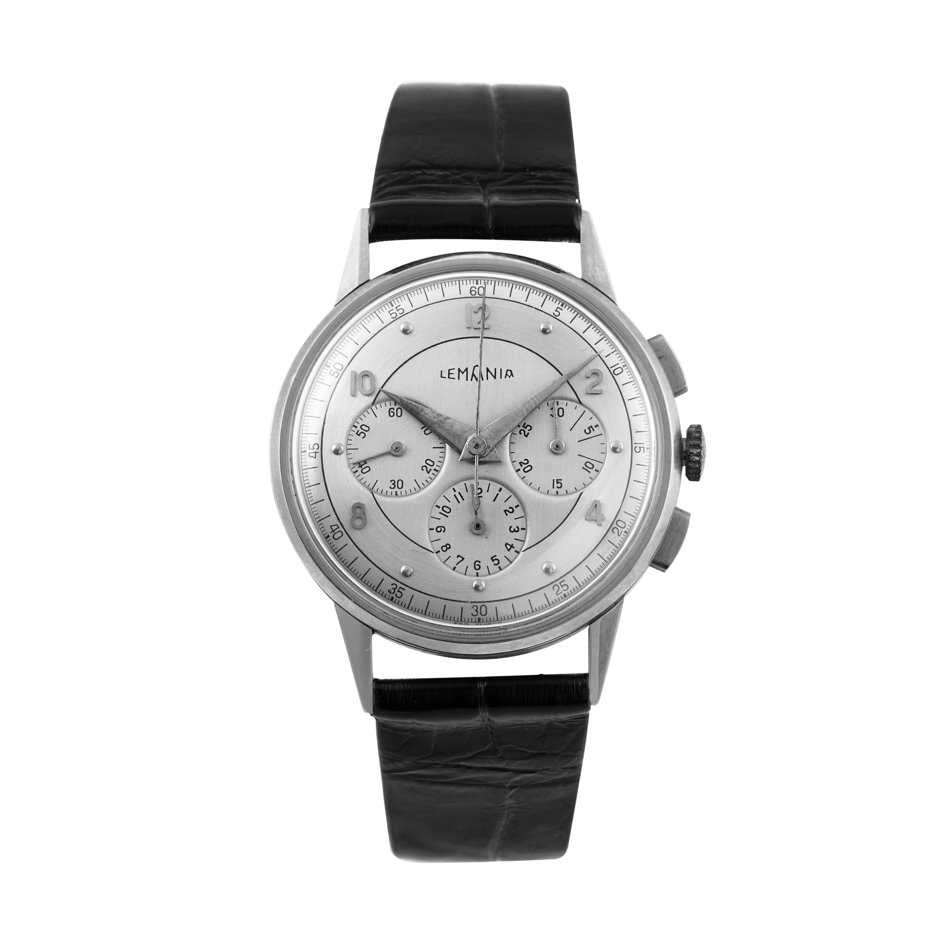 Lemania Chronograph "decò dial"