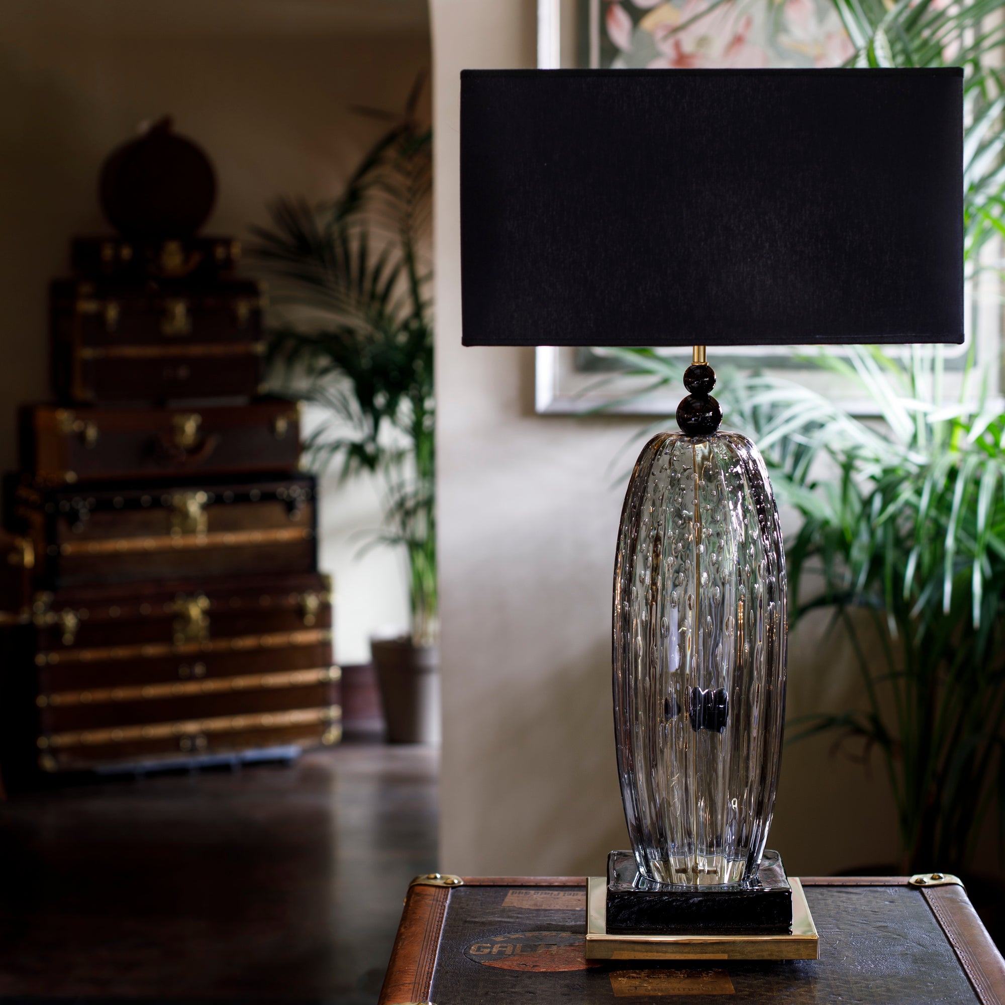 Murano Lamp Black 