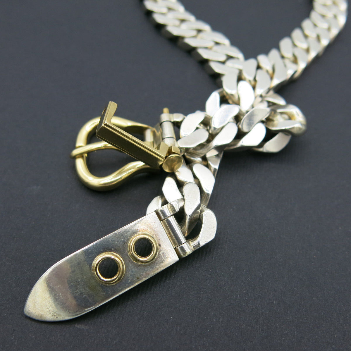 Hermès “Boucle de Ceinture” necklace