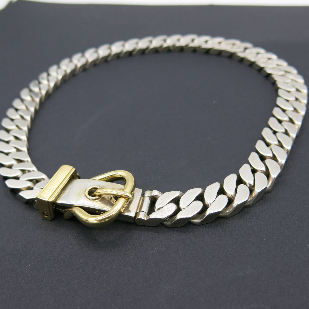 Hermès “Boucle de Ceinture” necklace