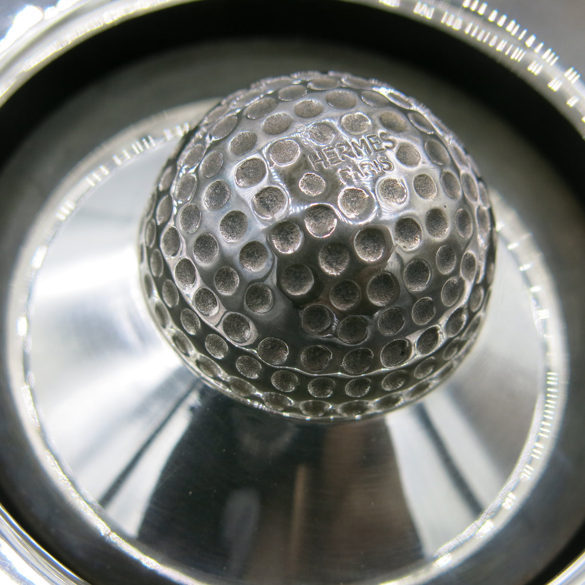 Hermès ashtray “Balle de Golf”