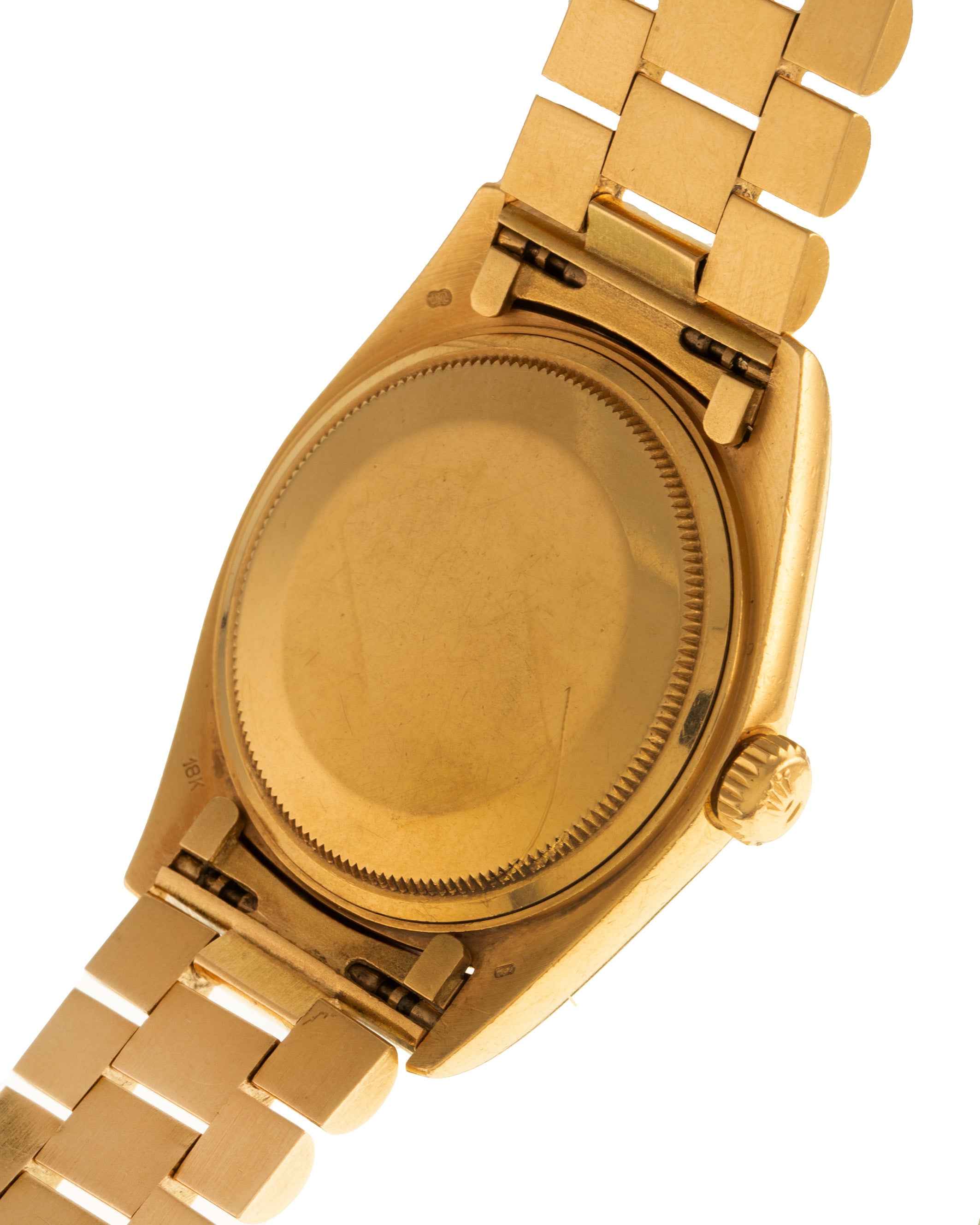 Rolex Oyster Perpetual Day Date with gold bracelet